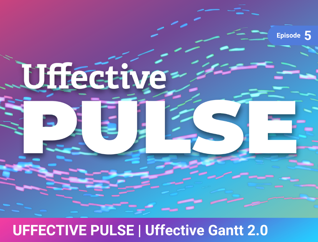 Gantt 2.0 planning hub in Uffective 2.0 for project and resource planning